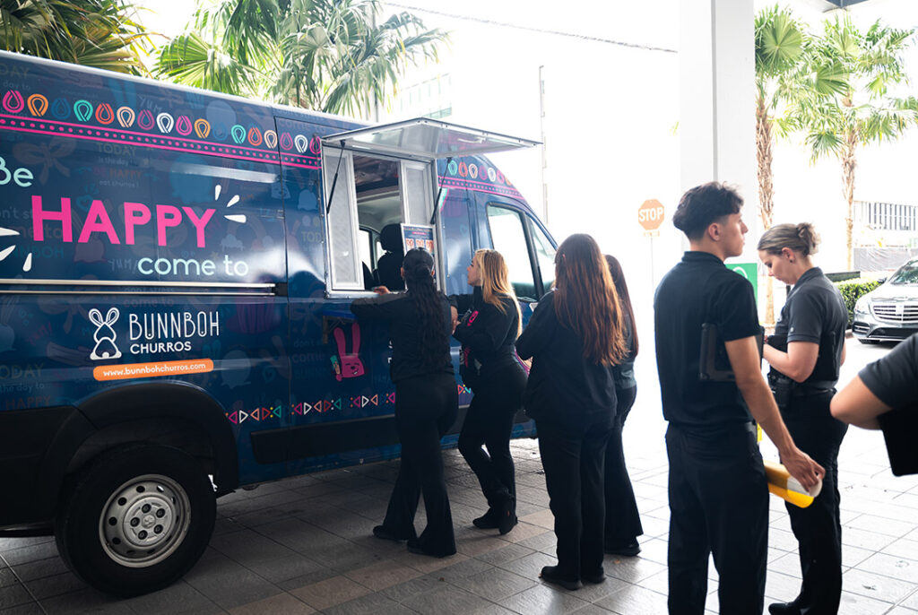 Fresh churros made on-site from our Churro Truck. Perfect for large events, schools, corporate activations, or private celebrations.